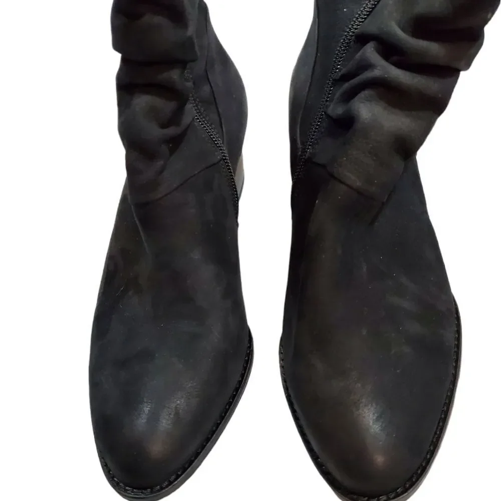 NEW Paul Green suede slouchy boots 4